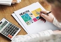 Paper Healthcare Wellness Senior Adult Concept