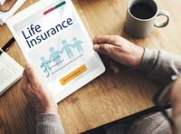 Life Insurance Health Protection Concept