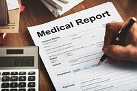 Medical Report Record Form History Patient Concept