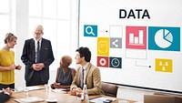 Data Analysis Analytics Information Report Concept