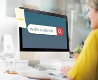 Web Search Engine Browser Find Looking Concept