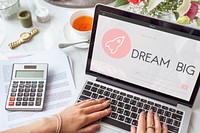 Dream Big New Business Launch Plan Concept