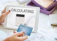 Calculator Financial Accounting Investment Graphic Concept