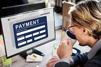 Payment Electronic E-commerce Credit E-payment Concept
