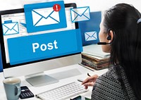 Post Content Internet Mail Opinion Communication Concept