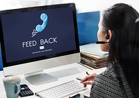 Feed Back Answer Communication Reply Report Concept