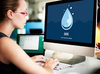 Aqua Droplet Drink Water Liquid Concept