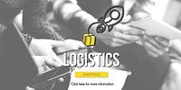 Logistics Distribution Cargo Frieght Manufacturing Concept