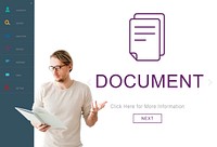 Document File Data Information Concept