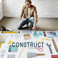 Construct Construction Equipment Architect Concept