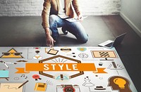 Style Trends Fashion Lifestyle Concept