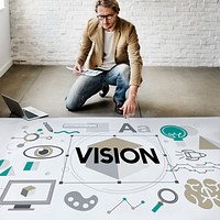 Vision Goals Aspirations Planning Word Concept