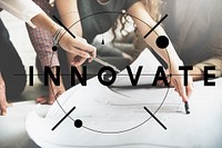 Innovate Fresh Ideas Invention Progress Concept