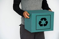Recyclable Environment Care Package Sign Symbol