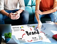 Brand Marketing Strategy Commercial Business Concept