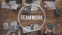 Teamwork Team Collaboration Connection Unity Concept
