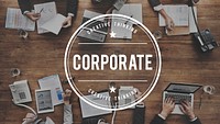 Corporate Business People Team Professional Concept