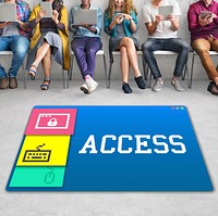 Access Connection Internet Technology Concept