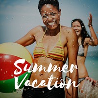 Summer Vacation Fun Holiday Relaxation Break Concept