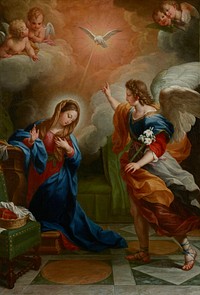 The Annunciation. Original from the Minneapolis Institute of Art.