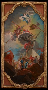 Modello - Apotheosis of Individual Persons : Andrea Doria. Original from the Minneapolis Institute of Art.