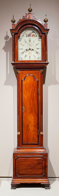 Tall Case Clock from the home of Samuel Adams.. Original from the Minneapolis Institute of Art.