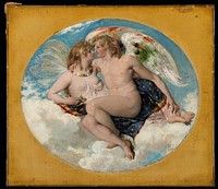 Cupid and Psyche as lovers. Original from the Minneapolis Institute of Art.