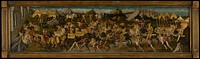 cassone panels; P. Cornelius Scipio Africanus Major storming New Carthage.. Original from the Minneapolis Institute of Art.