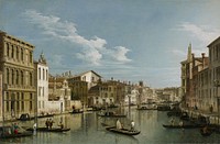 The Grand Canal in Venice from Palazzo Flangini to Campo San Marcuola. Original from the Minneapolis Institute of Art.