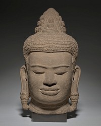 Boddhisatva of Infinite Mercy, choosing to stay among suffering beings, relieving their misery. Associated with the Amitabha aspect of Buddha, and wears a small figure of Amitabha wound into his hair.. Original from the Minneapolis Institute of Art.