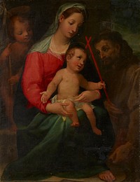 Madonna and Child with the Infant Saint John the Baptist and Saint Francis. Original from the Minneapolis Institute of Art.