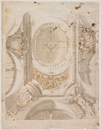 Ceiling Design (ca. 1785) by Giovanni Giuseppe Jarmorini. Original from The Minneapolis Institute of Art.