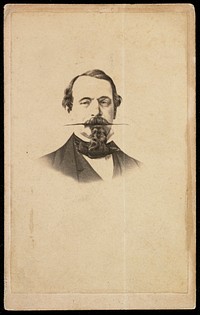 Napoleon III; from wet plate negative. Original from the Minneapolis Institute of Art.