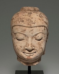Head from an image of the Buddha. Original from the Minneapolis Institute of Art.