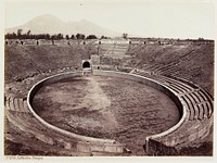 Anfiteatro, Pompei. Original from the Minneapolis Institute of Art.