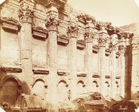 Interieur du temple de Jupiter, Baalbek. Original from the Minneapolis Institute of Art.