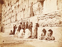 Wailing Wall of the Jews, Jerusalem. Original from the Minneapolis Institute of Art.