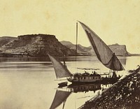 Travellers Boat at Ibrim. Original from the Minneapolis Institute of Art.