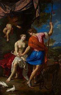 Venus and Adonis. Original from the Minneapolis Institute of Art.