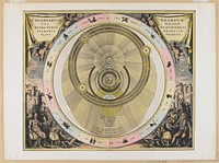 The Planisphere of [Tycho] Brahe, plate 6 from Harmonia Macrocosmica. Original from the Minneapolis Institute of Art.