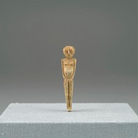 standing female figure with legs together and hands in front of body. Original from the Minneapolis Institute of Art.