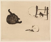 The Cats. Original from the Minneapolis Institute of Art.