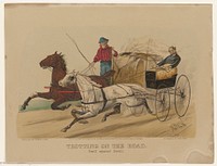 Trotting on the Road. Original from the Minneapolis Institute of Art.