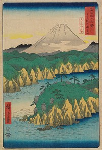 The Lake at Hakone. Original from the Minneapolis Institute of Art.