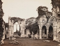 Chancel of Netley Abbey, Southampton, England. Original from the Minneapolis Institute of Art.