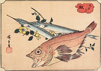 Rockfish and Halfbeak. Original from the Minneapolis Institute of Art.