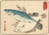 Mackerel and Halibut. Original from the Minneapolis Institute of Art.