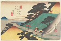 No. 43, Tsumagome. Original from the Minneapolis Institute of Art.