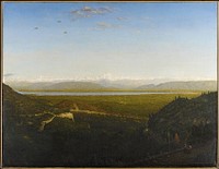 View of Mont Blanc, Seen from La Faucille. Original from the Minneapolis Institute of Art.