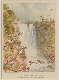 The Laughing Waters Three Miles Below the Falls of St. Anthony. Original from the Minneapolis Institute of Art.